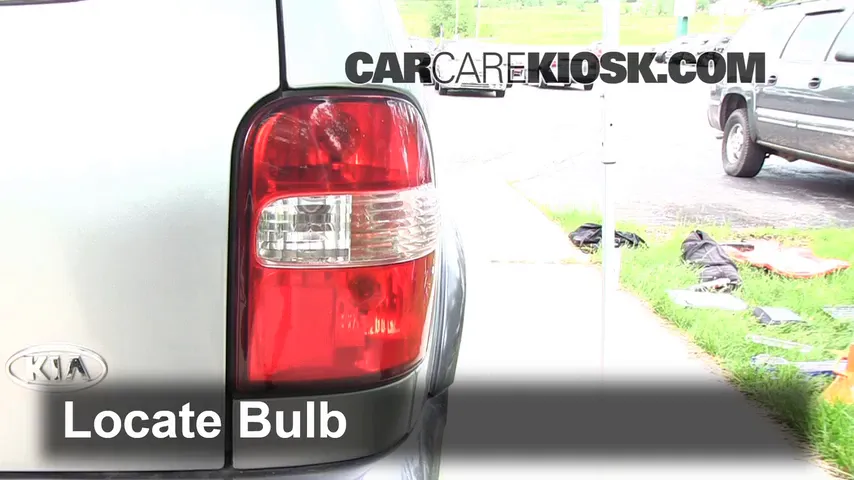 2002 Kia Sportage 2.0L 4 Cyl. Sport Utility (4 Door) Lights Reverse Light (replace bulb)